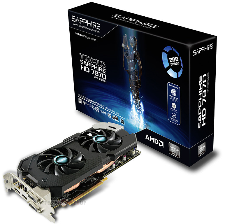 Sapphire will present its version of Tahiti LE - Radeon HD 7870 Toxic